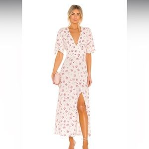 NWT AFRM Zelda Dress in Blanc Blush Floral